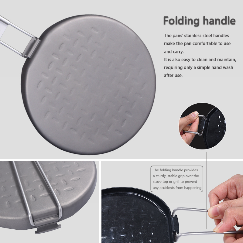 Boundless Voyage-sartén antiad - Camping Cooking Set Non Stick reseña y precio