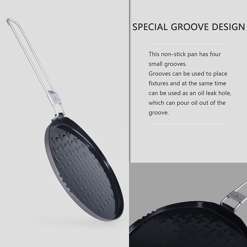 Boundless Voyage-sartén antiad - Camping Cooking Set Non Stick reseña y precio