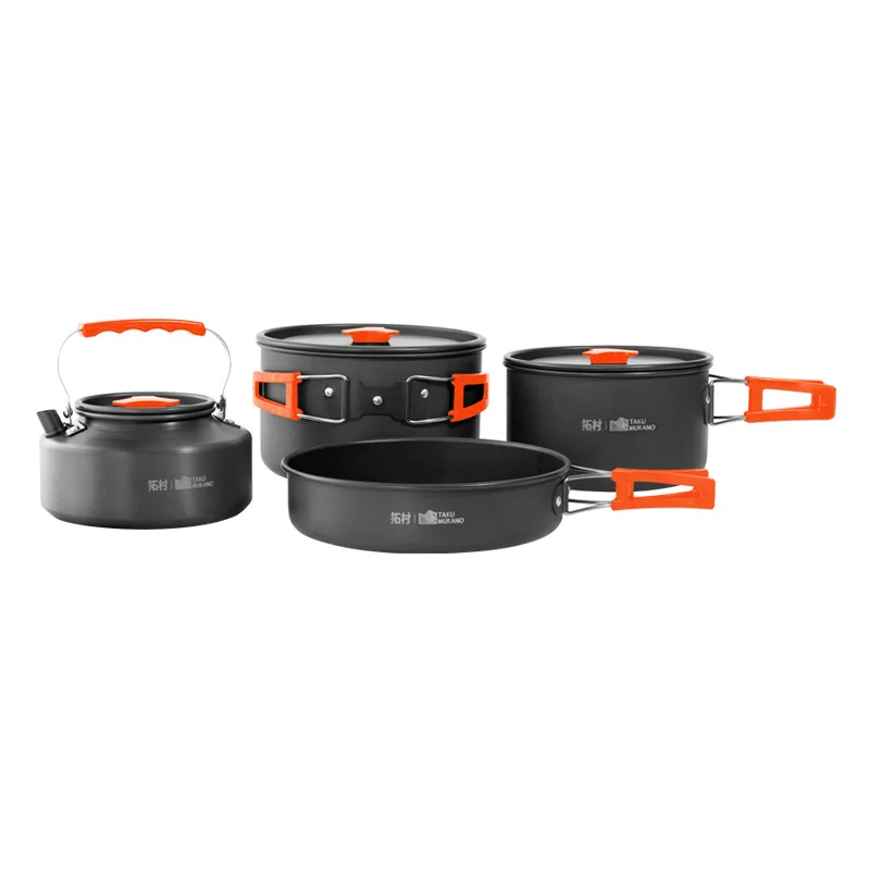Juego de utensilios de cocina  - Camping Cooking Set Non Stick reseña y precio