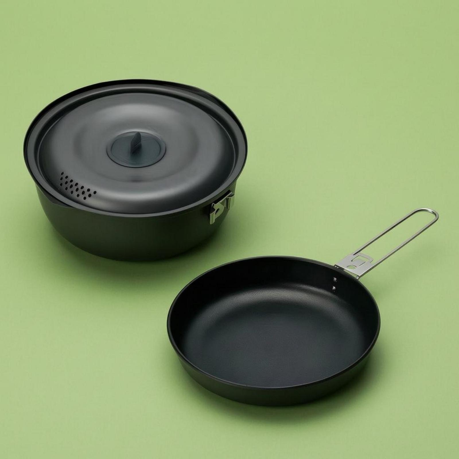 Utensilios de Cocina para Exte - Nesting Camping Cooking Set reseña y precio