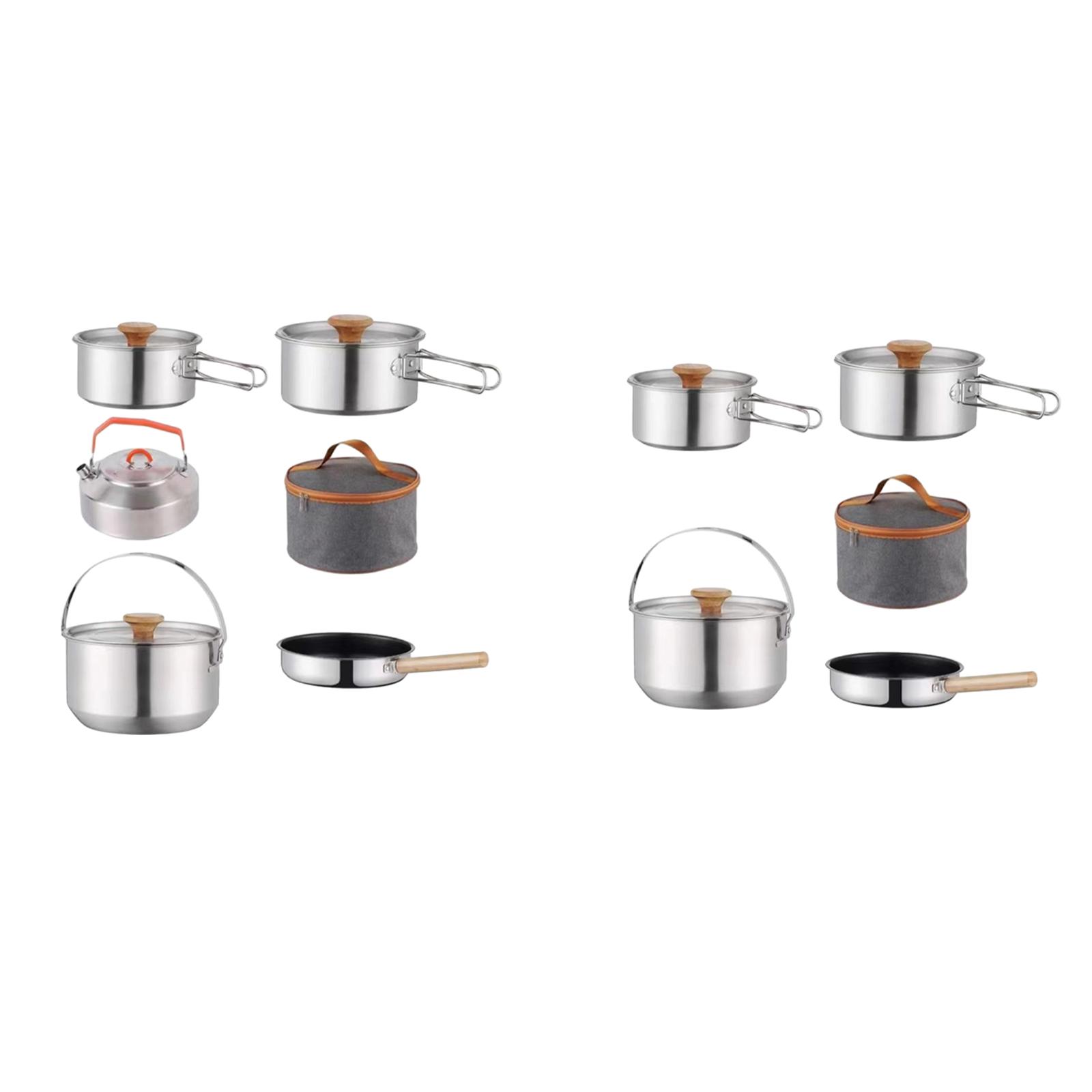 Kit de utensilios de cocina pa - Camping Lightweight Cooking Pot reseña y precio