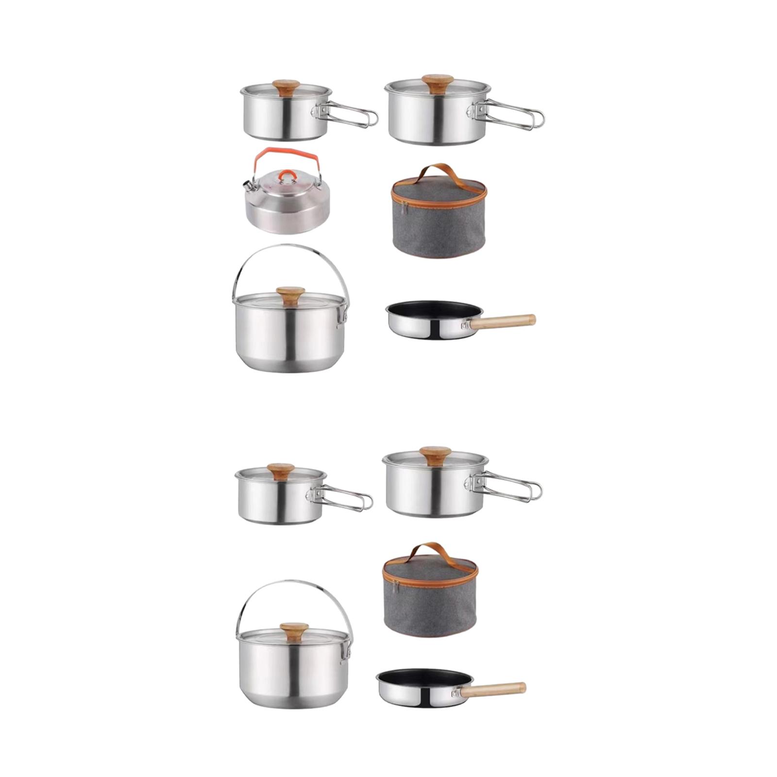 Kit de utensilios de cocina pa - Camping Lightweight Cooking Pot reseña y precio