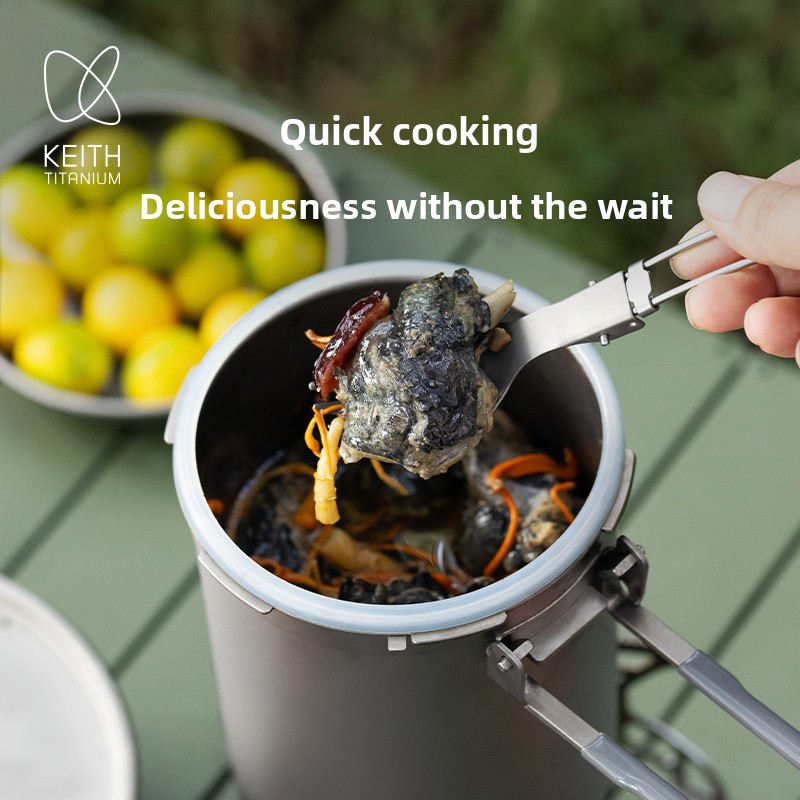 Olla a presión para exteriores - Camping Lightweight Cooking Pot reseña y precio