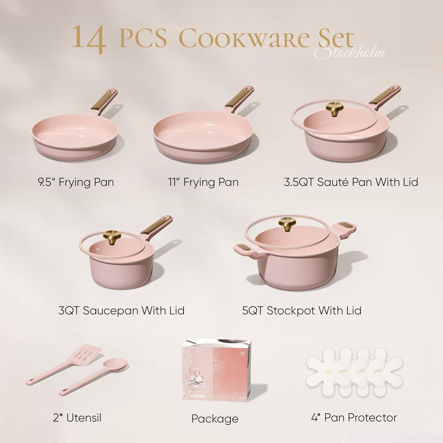 Juego de Utensilios de Cocina  - Camping Cooking Set Non Stick reseña y precio