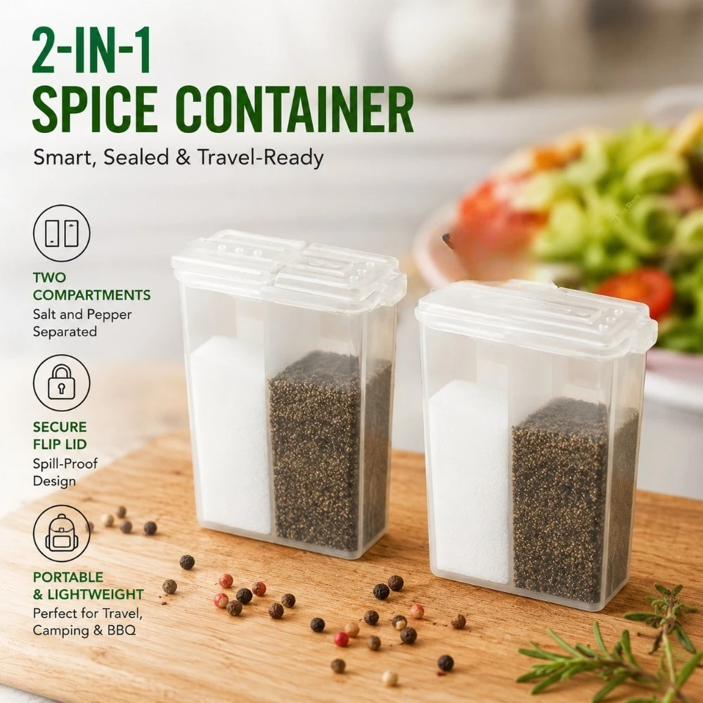 Tarro de especias multiusos 2  - Camping Cooking Options reseña y precio