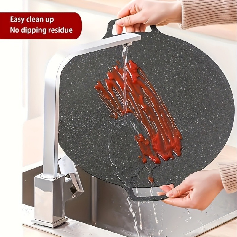 Sartén para parrilla al aire l - Camping Cooking Griddle reseña y precio