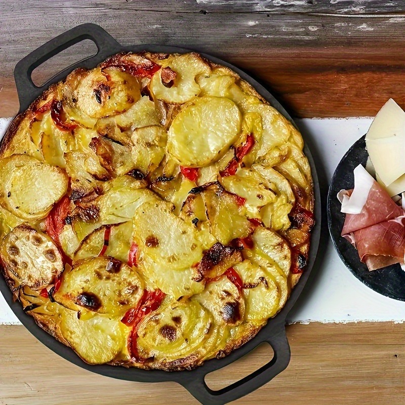 Sartén para parrilla al aire l - Camping Cooking Griddle reseña y precio