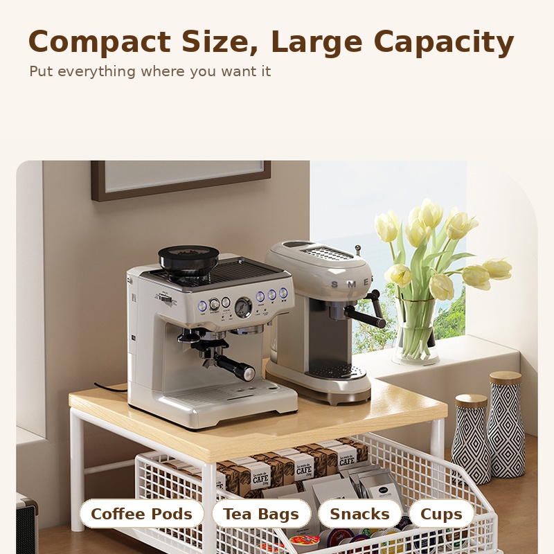 Estante de Almacenamiento para - Pocket Coffee Maker reseña y precio