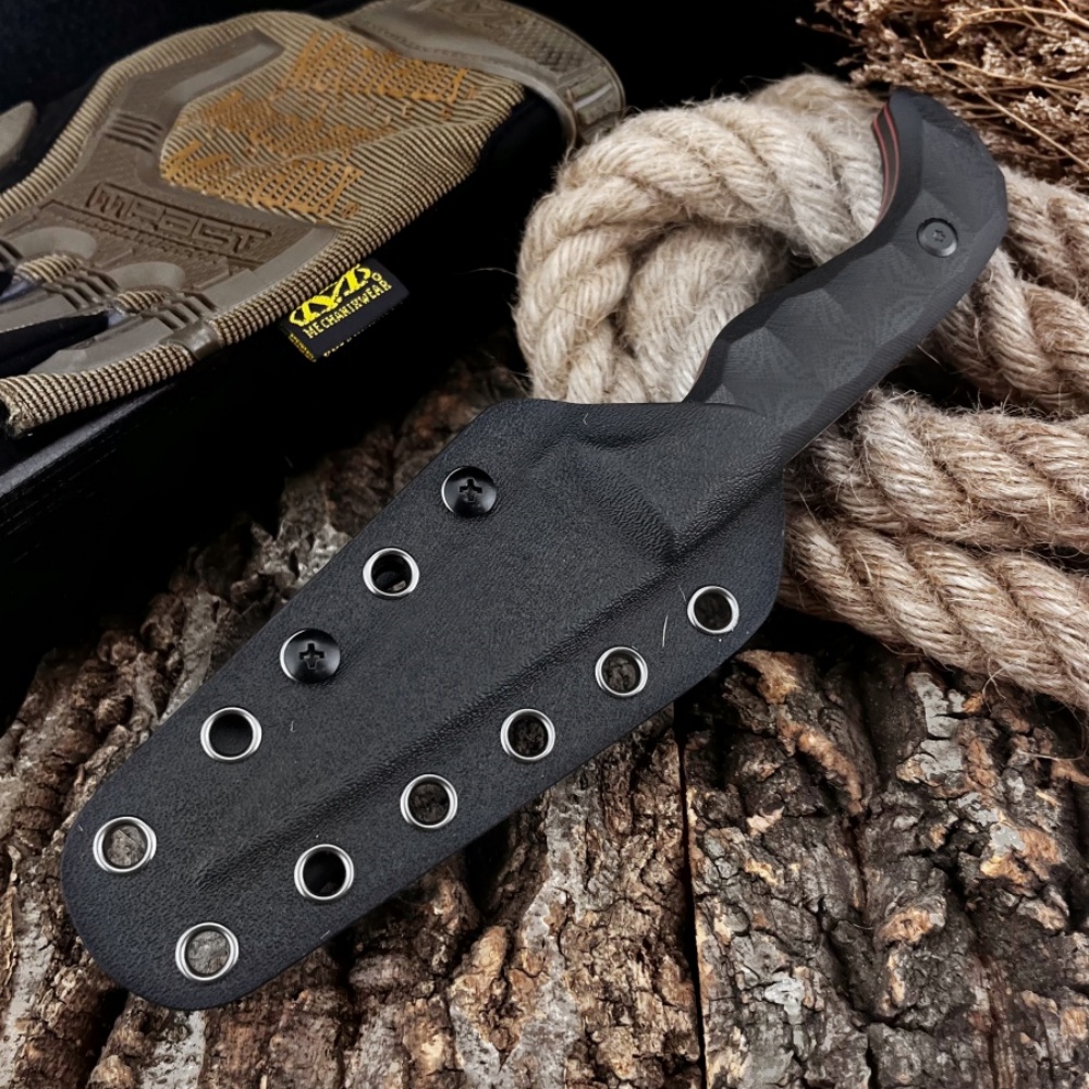 Cuchillo Recto para Acampar y  - Camping Cooking Knife With Sheath reseña y precio