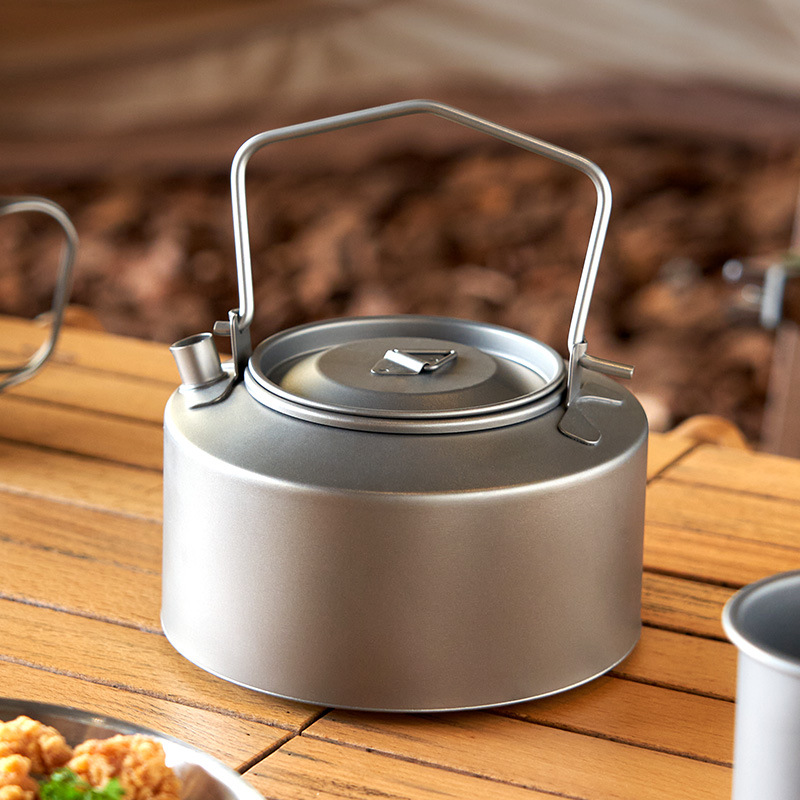 Hervidor de agua para acampar, - Camping Cooking Can reseña y precio