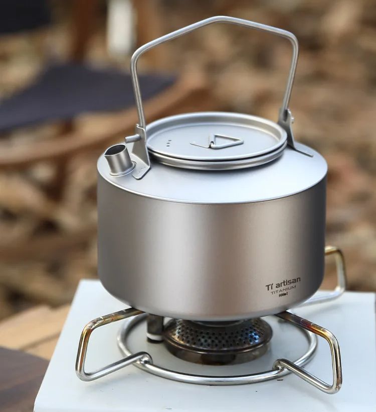 Hervidor de agua para acampar, - Camping Cooking Can reseña y precio